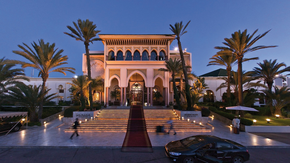 L'hôtel du rallye à Agadir.